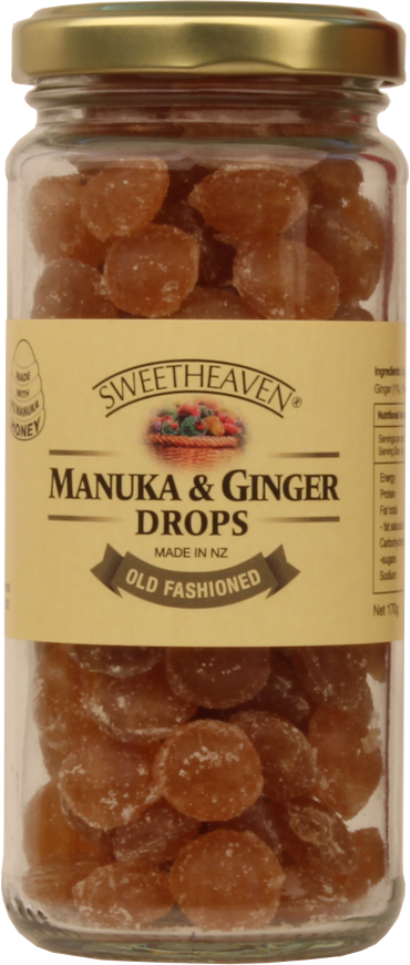 Manuka & Ginger Drops 170g