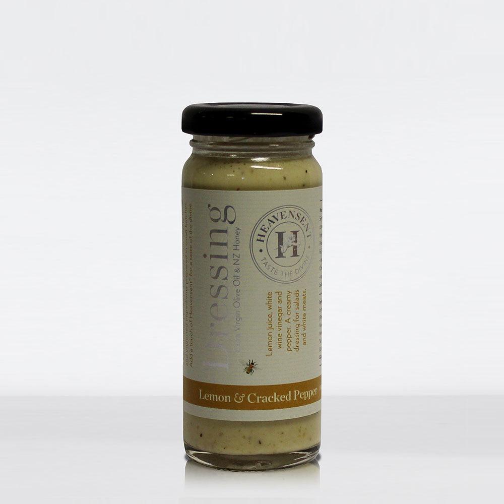 Lemon & Cracked Black Pepper 100ml Mini Gourmet Dressings 100ml Heavensent