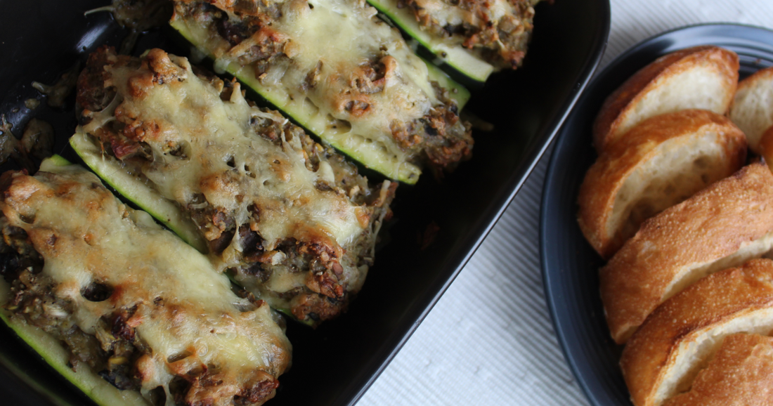 Stuffed Courgettes