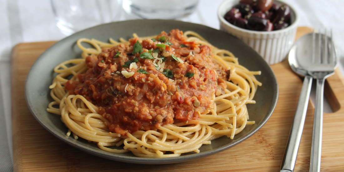 Vegan Spaghetti Bolognese