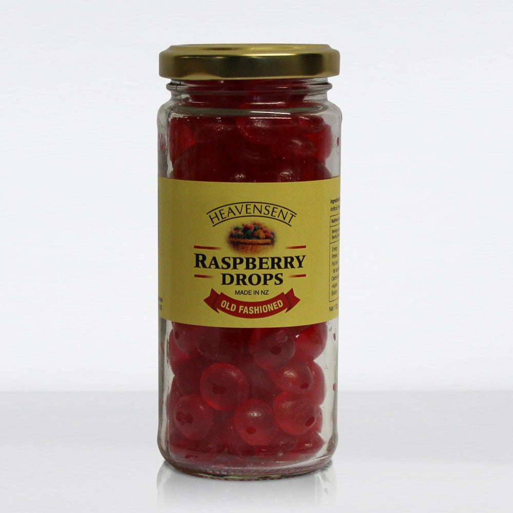 Rasberry Drops 170g Old Fashioned Sweets 150/170g Heavensent